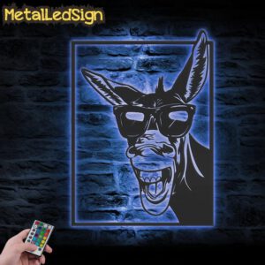 Funny-Glasses-Donkey-Farmhouse-Metal-Wall-Art-LED-Light-3.jpg