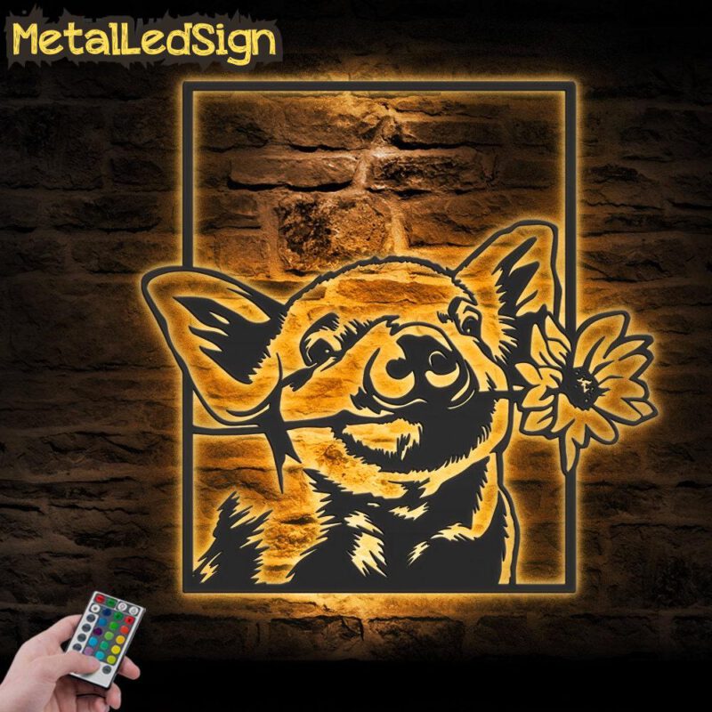 Funny-Pig-Farmhouse-Metal-Wall-Art-LED-Light-Images-1.jpg