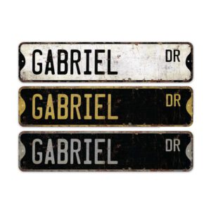 Gabriel-Name-Sign-Premium-Quality-Rustic-Metal-Sign-2