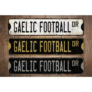 Gaelic-Football-Premium-Quality-Rustic-Metal-Sign-Images