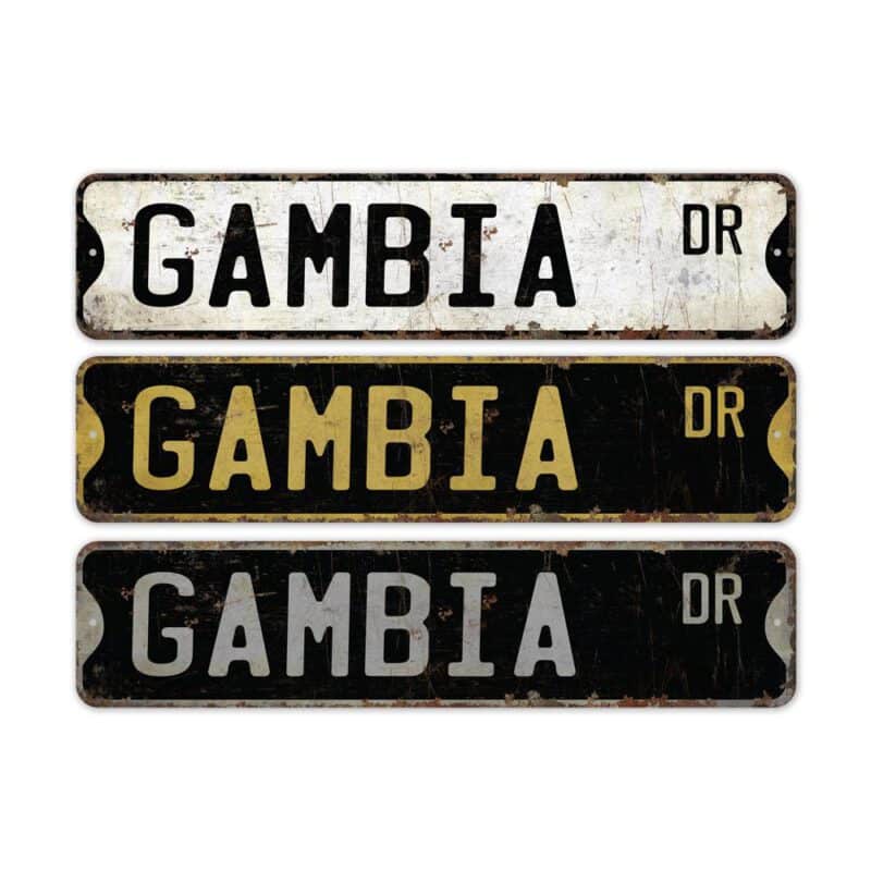 Gambia-Premium-Quality-Rustic-Metal-Sign-2