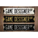 Game-Designer-Premium-Quality-Rustic-Metal-Sign-Images