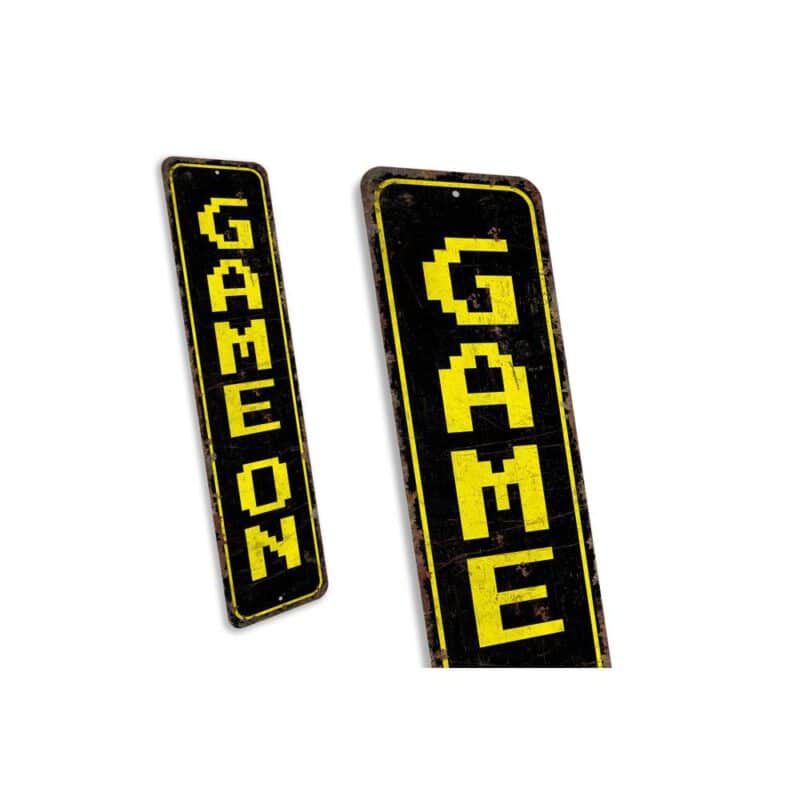 Game-On-Sign-Premium-Quality-Rustic-Metal-Sign-3