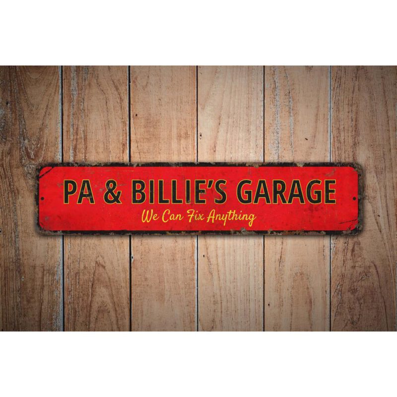 Garage-Fix-Anything-Premium-Quality-Rustic-Metal-Sign-Images