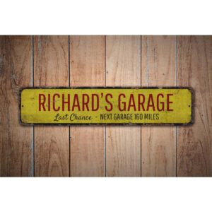 Garage-Last-Chance-Premium-Quality-Rustic-Metal-Sign-Images