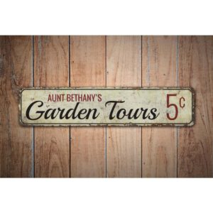 Garden-Tours-Premium-Quality-Rustic-Metal-Sign-Images