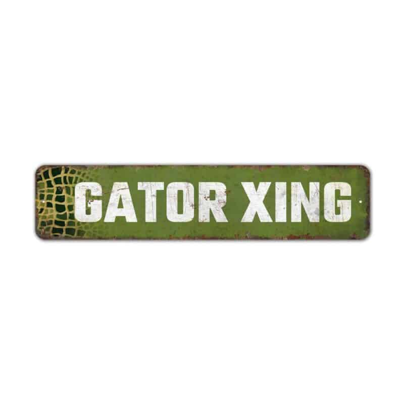 Gator-Xing-Premium-Quality-Rustic-Metal-Sign-2