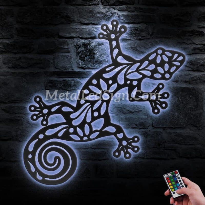 Gecko-Metal-Wall-Art-Led-Light-3-1