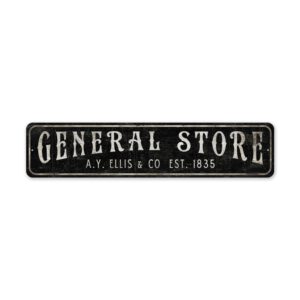 General-Store-EST-Date-Premium-Quality-Rustic-Metal-Sign-2