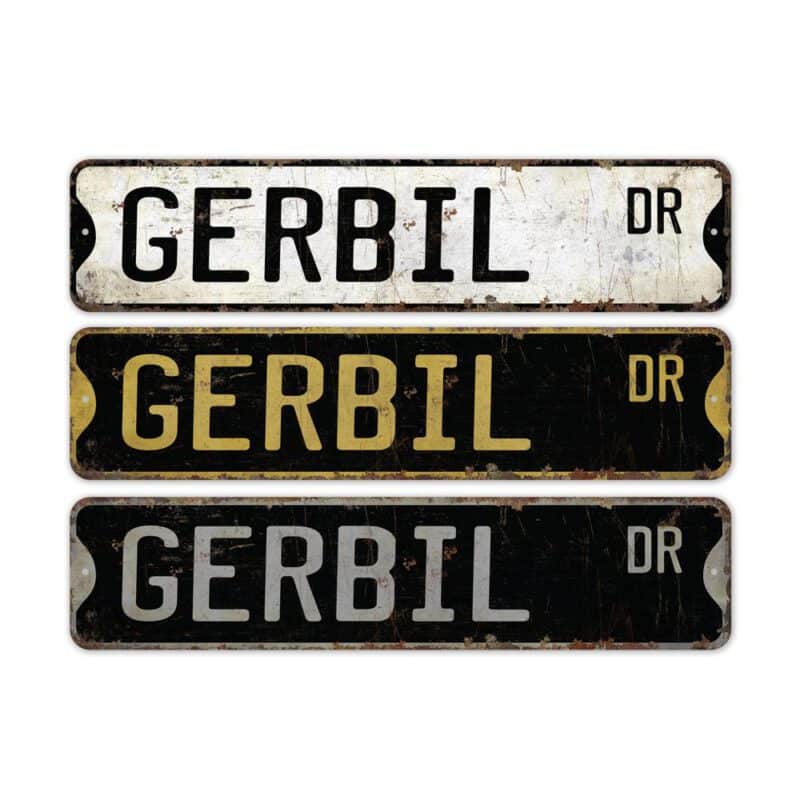 Gerbil-Premium-Quality-Rustic-Metal-Sign-2