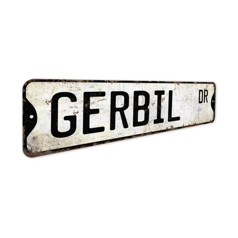 Gerbil-Premium-Quality-Rustic-Metal-Sign-3