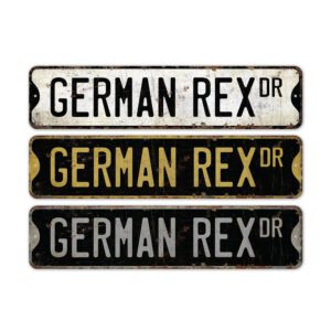 German-Rex-Cat-Premium-Quality-Rustic-Metal-Sign-2