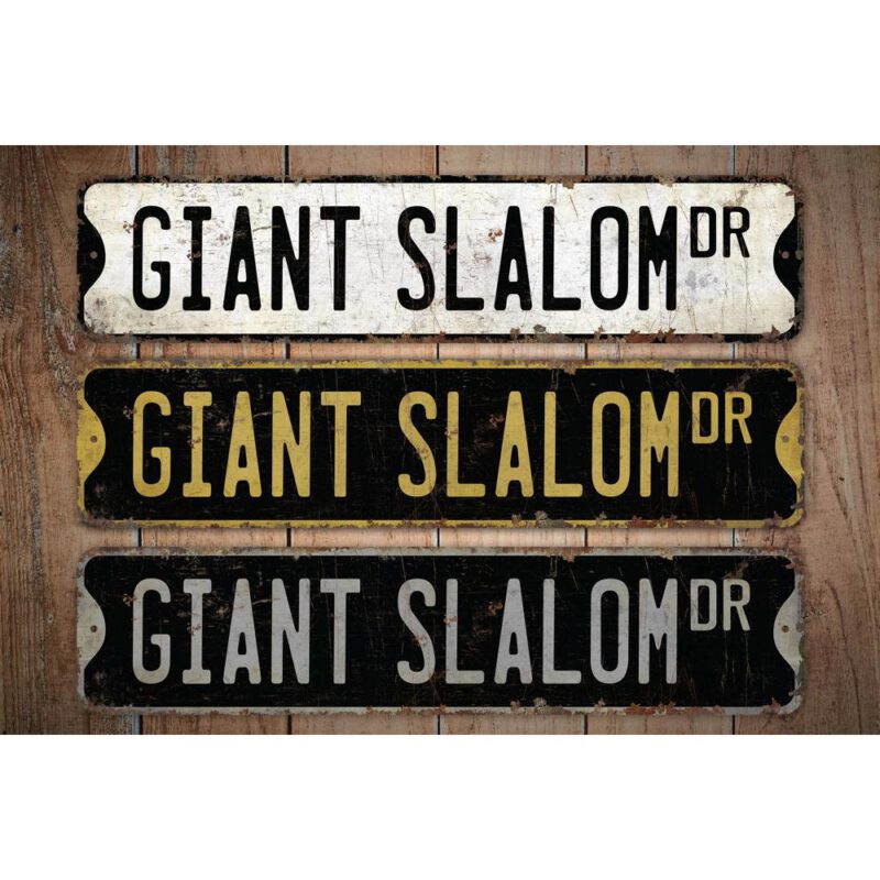 Giant-Slalom-Premium-Quality-Rustic-Metal-Sign-Images