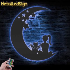 Girl-And-Cat-Angle-Wing-On-The-Moon-Metal-Wall-Art-with-LED-Light-3.jpg