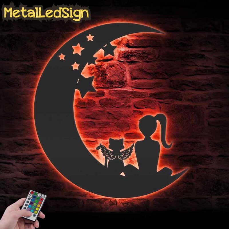 Girl-And-Cat-Angle-Wing-On-The-Moon-Metal-Wall-Art-with-LED-Light-5.jpg