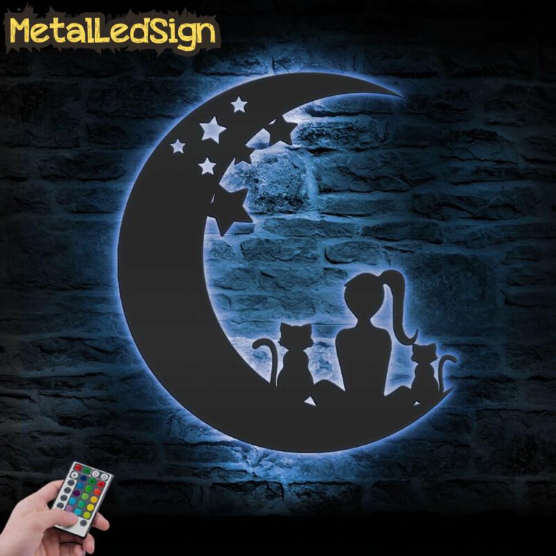 Girl-And-Cat-On-The-Moon-Metal-Wall-Art-with-LED-Light-3-1.jpg