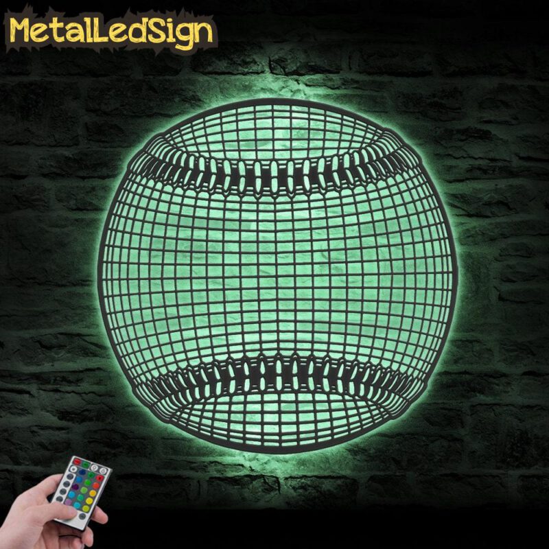 Girl-Baseball-Ball-Metal-Wall-Art-LED-Light-7-1.jpg