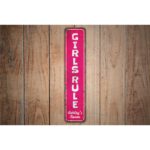 Girls-Rule-Sign-Premium-Quality-Rustic-Metal-Sign-Images