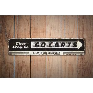 Go-Carts-Sign-Premium-Quality-Rustic-Metal-Sign-Images