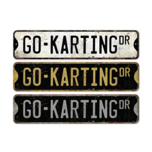 Go-Karting-Premium-Quality-Rustic-Metal-Sign-2