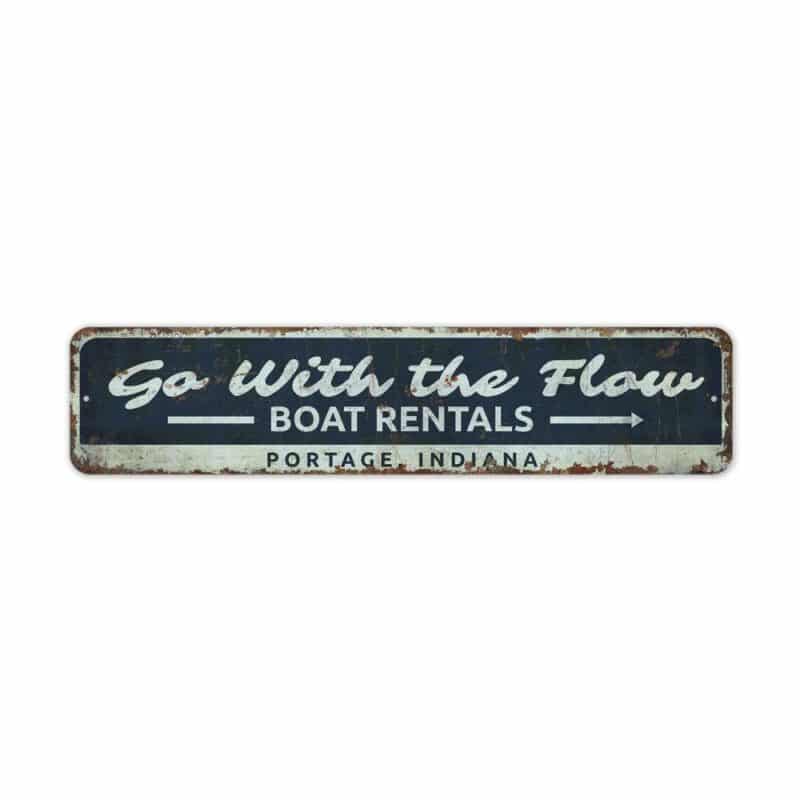 Go-with-the-Flow-Premium-Quality-Rustic-Metal-Sign-2-1