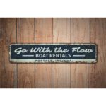 Go-with-the-Flow-Premium-Quality-Rustic-Metal-Sign-Images-1