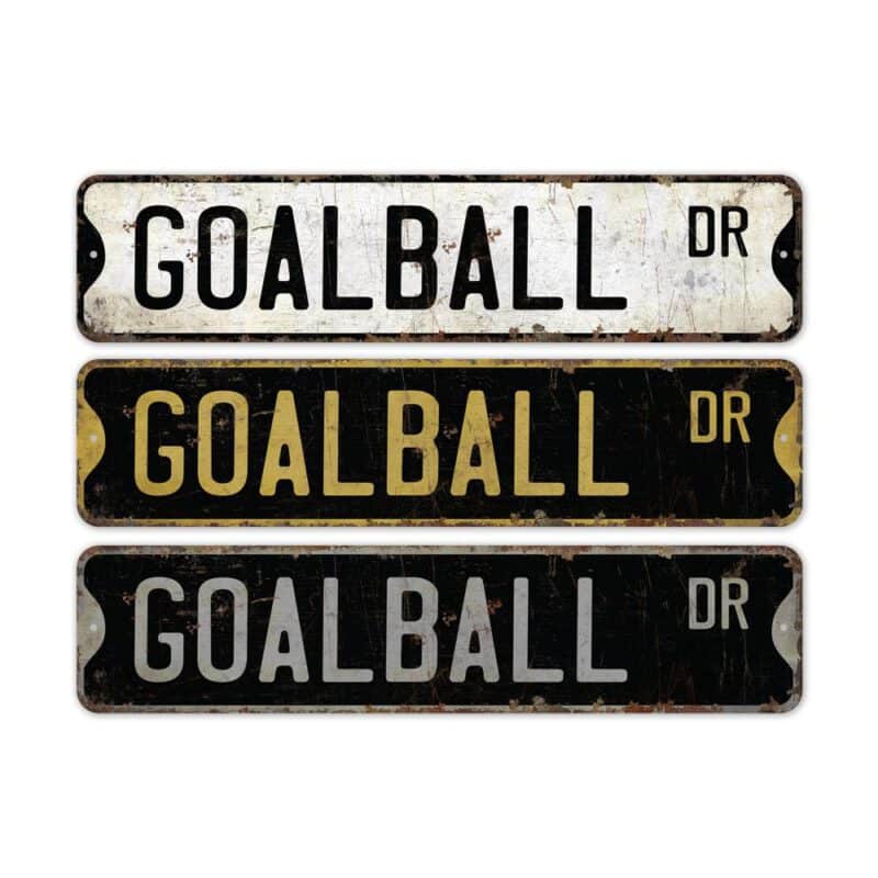 Goalball-Premium-Quality-Rustic-Metal-Sign-2