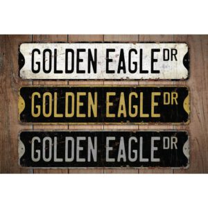 Golden-Eagle-Premium-Quality-Rustic-Metal-Sign-Images