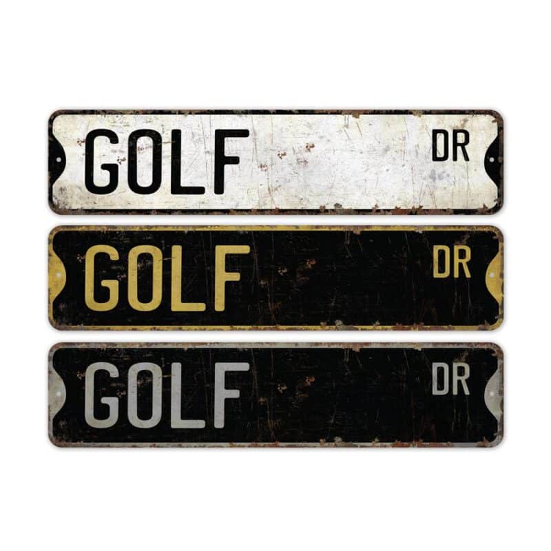 Golf-Premium-Quality-Rustic-Metal-Sign-2