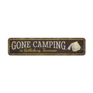 Gone-Camping-Sign-Premium-Quality-Rustic-Metal-Sign-2