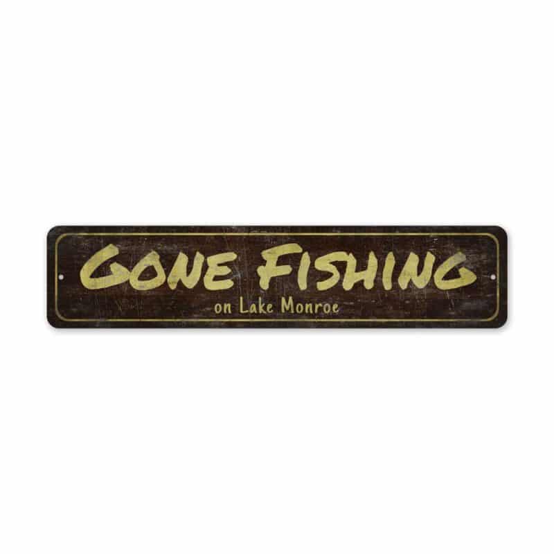 Gone-Fishing-on-Lake-Premium-Quality-Rustic-Metal-Sign-2-3