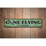 Gone-Flying-Sign-Premium-Quality-Rustic-Metal-Sign-Images-1