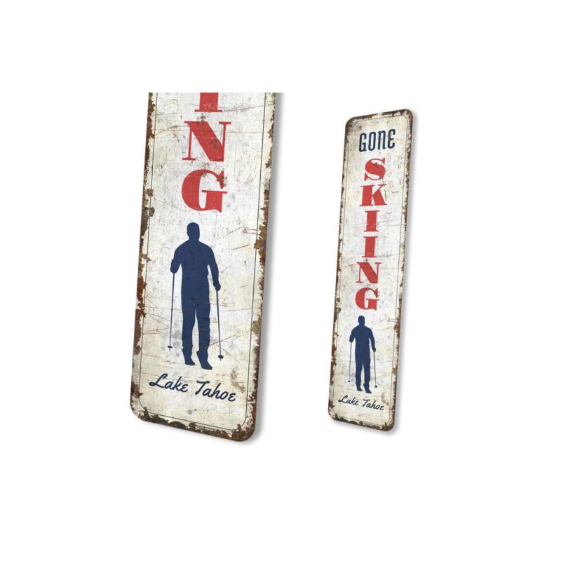 Gone-Skiing-Premium-Quality-Rustic-Metal-Sign-4-1