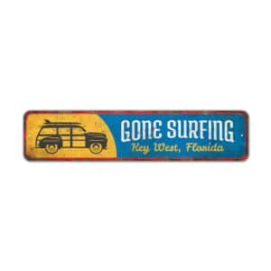 Gone-Surfing-Premium-Quality-Rustic-Metal-Sign-2