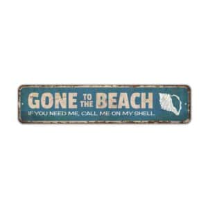 Gone-to-the-Beach-Premium-Quality-Rustic-Metal-Sign-2