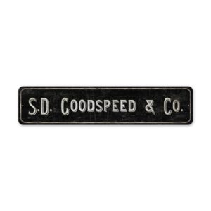 Good-Speed-Sign-Premium-Quality-Rustic-Metal-Sign-2