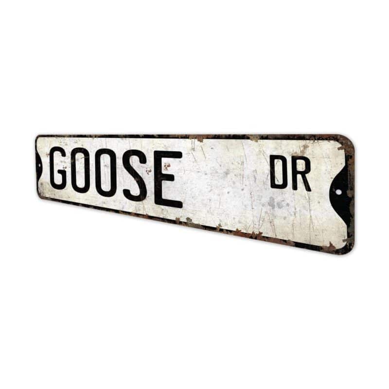 Goose-Premium-Quality-Rustic-Metal-Sign-4