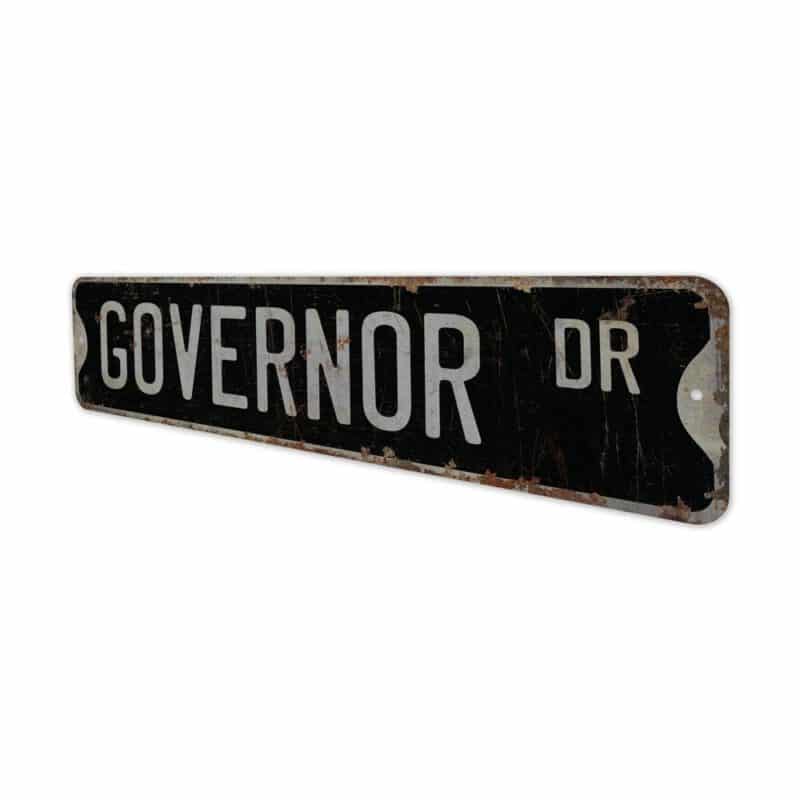 Governor-Premium-Quality-Rustic-Metal-Sign-8