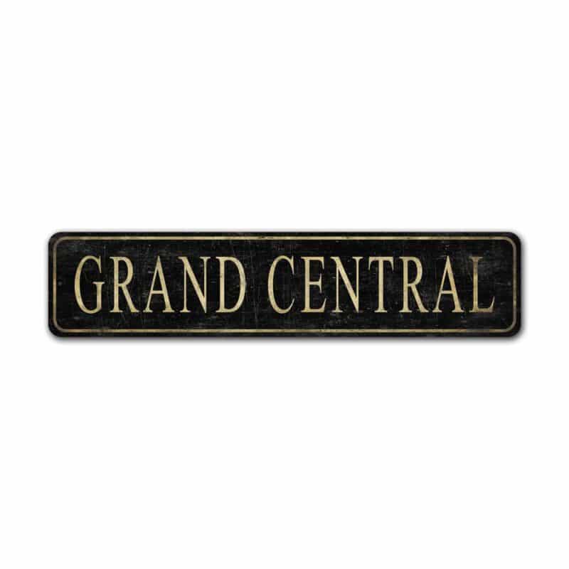 Grand-Central-Sign-Premium-Quality-Rustic-Metal-Sign-2