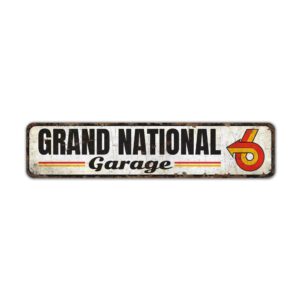 Grand-National-Garage-Premium-Quality-Rustic-Metal-Sign-2