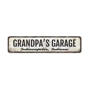 Grandpa-Garage-Sign-Premium-Quality-Rustic-Metal-Sign-2