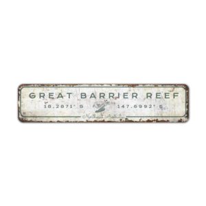 Great-Barrier-Reef-Sign-Premium-Quality-Rustic-Metal-Sign-2