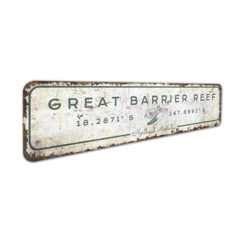 Great-Barrier-Reef-Sign-Premium-Quality-Rustic-Metal-Sign-3