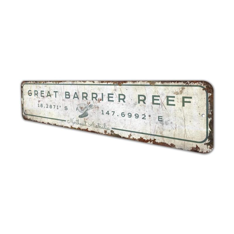 Great-Barrier-Reef-Sign-Premium-Quality-Rustic-Metal-Sign-4