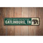 Great-Smoky-Mountains-Gatlinburg-Tennessee-Premium-Quality-Rustic-Metal-Sign-Images