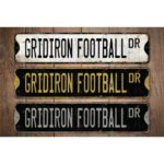 Gridiron-Football-Premium-Quality-Rustic-Metal-Sign-Images