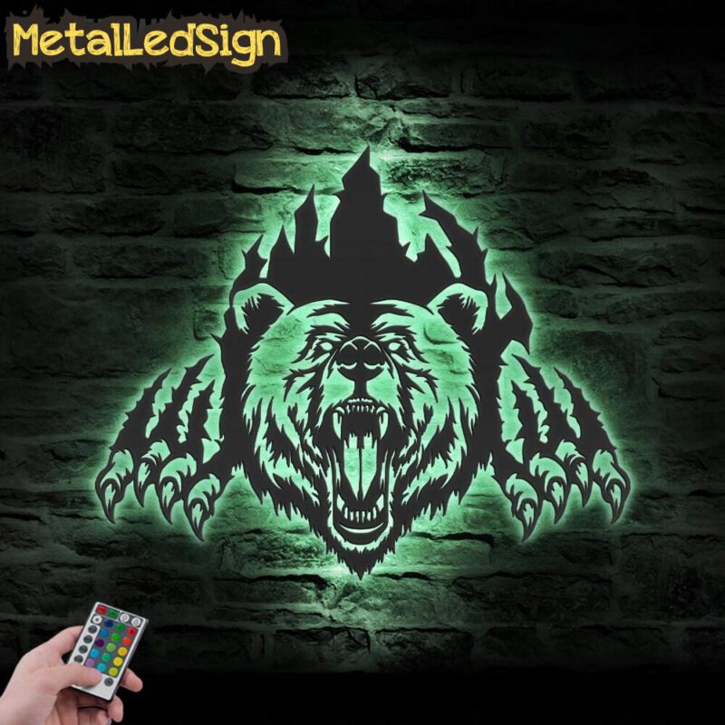 Grizzly-Bear-Claws-Scratch-Metal-Wall-Art-LED-Light-7.jpg