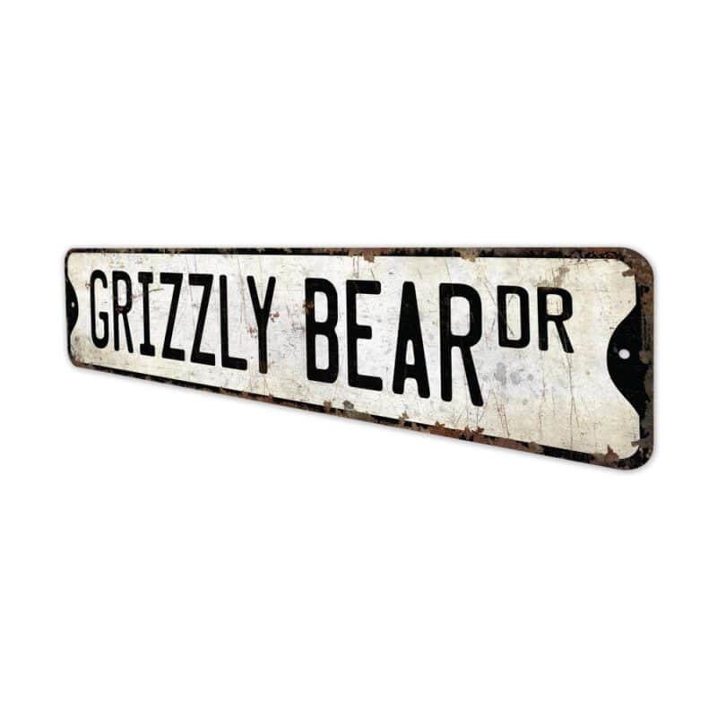 Grizzly-Bear-Premium-Quality-Rustic-Metal-Sign-4