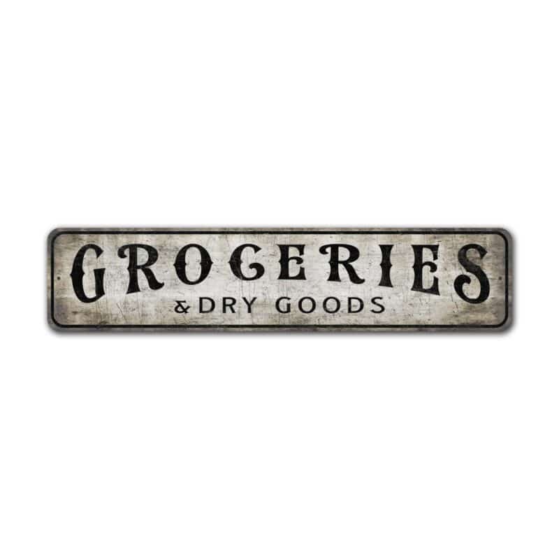 Groceries-And-Dry-Goods-Premium-Quality-Rustic-Metal-Sign-2