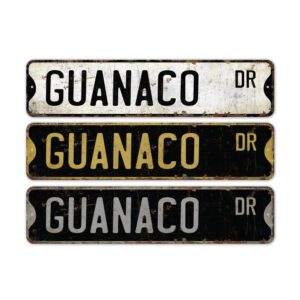 Guanaco-Premium-Quality-Rustic-Metal-Sign-2